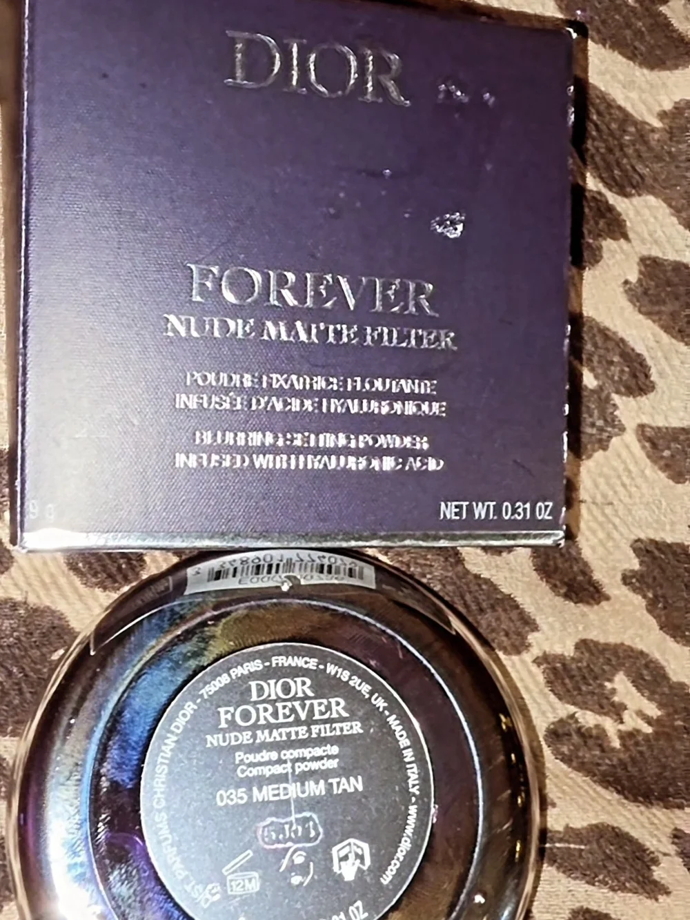 Dior Forever Nude Matte Blur Setting Powder — Beige